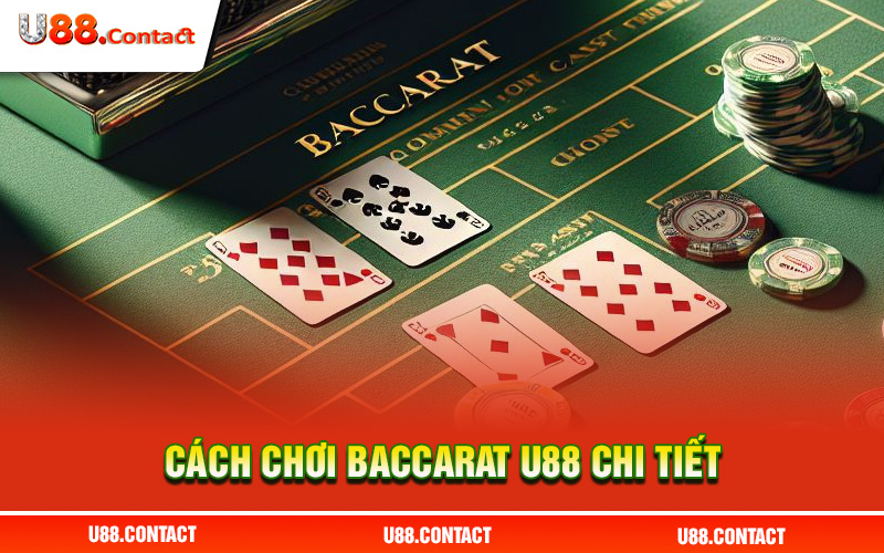Cách chơi Baccarat U88 chi tiết anh em bet thủ cần nắm